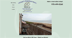 Desktop Screenshot of michaelsoceanfrontmotel.com